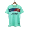 10/11 Barcelona Away Green Retro Soccer Jerseys Shirt