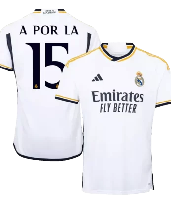 A POR LA #15 Real Madrid Home Soccer Jersey 2023/24