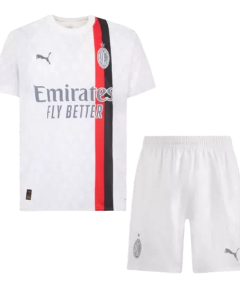 AC Milan Away Jersey Kit 2023/24 (Jersey+Shorts)