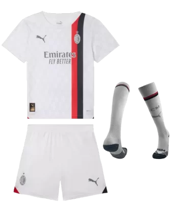 AC Milan Away Jersey Kit 2023/24 Kids(Jersey+Shorts+Socks)
