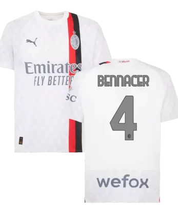 AC Milan BENNACER #4 Away Jersey 2023/24