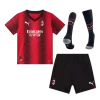 AC Milan Home Jersey Kit 2023/24 Kids(Jersey+Shorts+Socks)