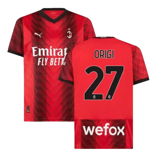 AC Milan ORIGI #27 Home Jersey 2023/24