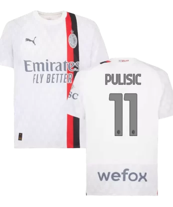 AC Milan PULISIC #11 Away Jersey 2023/24