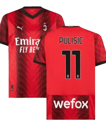AC Milan PULISIC #11 Home Jersey 2023/24