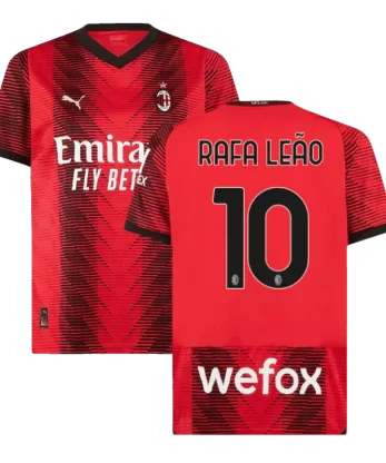 AC Milan RAFA LEÃO #10 Home Jersey 2023/24