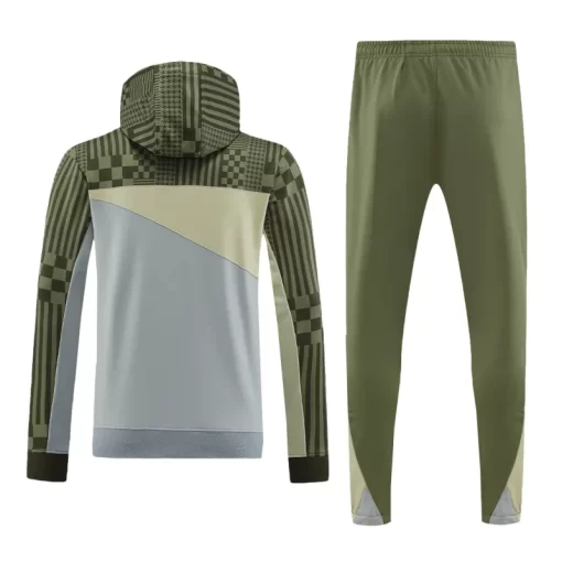 AC Milan Sweatshirt Kit 2023/24 - Green&Gray (Top+Pants)
