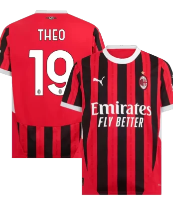 AC Milan THEO #19 Home Jersey 2024/25