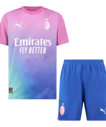 AC Milan Third Away Jersey Kit 2023/24 (Jersey+Shorts)