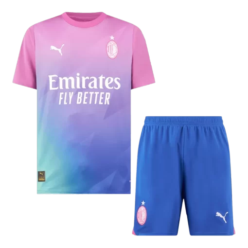 AC Milan Third Away Jersey Kit 2023/24 (Jersey+Shorts)
