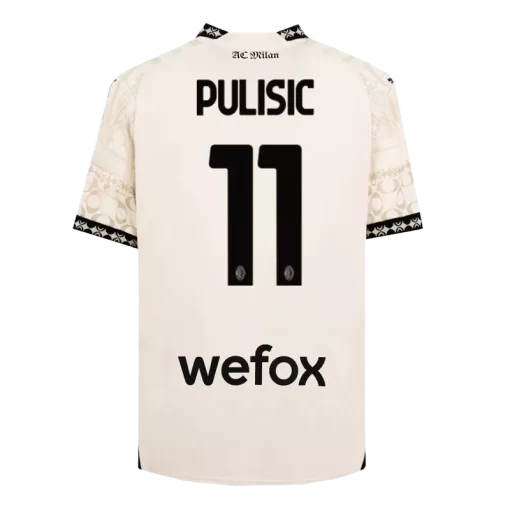 AC Milan X Pleasures PULISIC #11 Fourth Away Jersey 2023/24