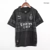 AC Milan x Pleasures Fourth Away Jersey Kit 2023/24 Kids(Jersey+Shorts)