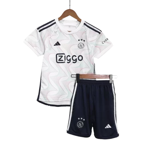 Ajax Away Jersey Kit 2023/24 Kids(Jersey+Shorts+Socks)