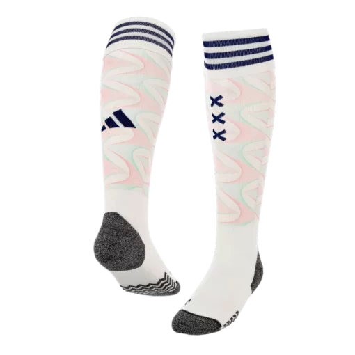 Ajax Away Soccer Socks - Kid
