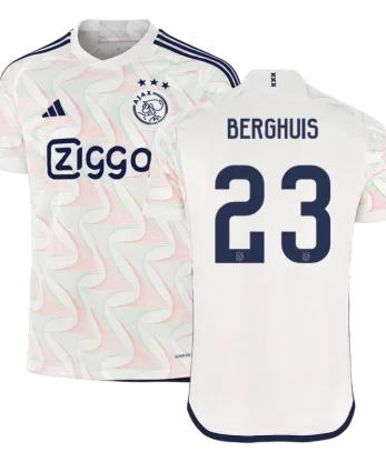 Ajax BERGHUIS #23 Away Jersey 2023/24