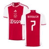 Ajax BERGWIJN #7 Home Jersey 2023/24