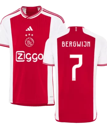 Ajax BERGWIJN #7 Home Jersey 2023/24