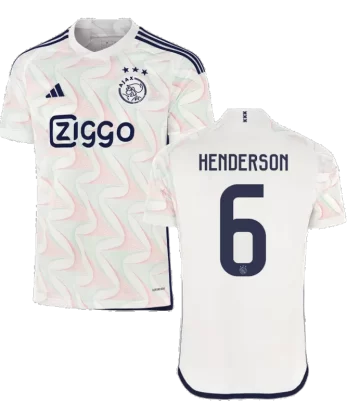 Ajax HENDERSON #6 Away Jersey 2023/24