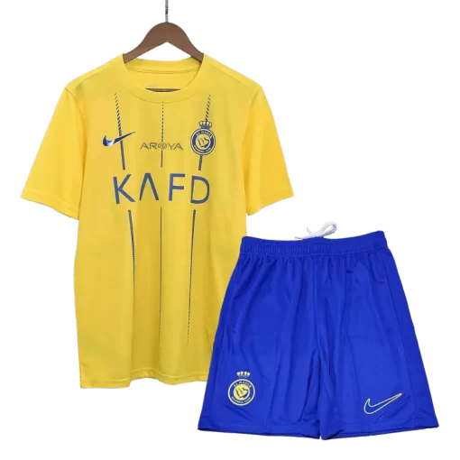 Al Nassr Home Jersey Kit 2023/24 (Jersey+Shorts)