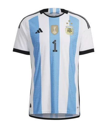 Argentina ARMANI #1 Home Jersey Authentic 2022