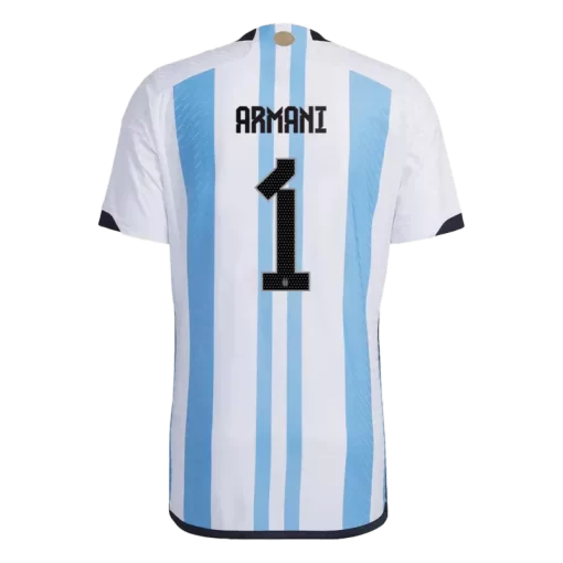 Argentina ARMANI #1 Home Jersey Authentic 2022