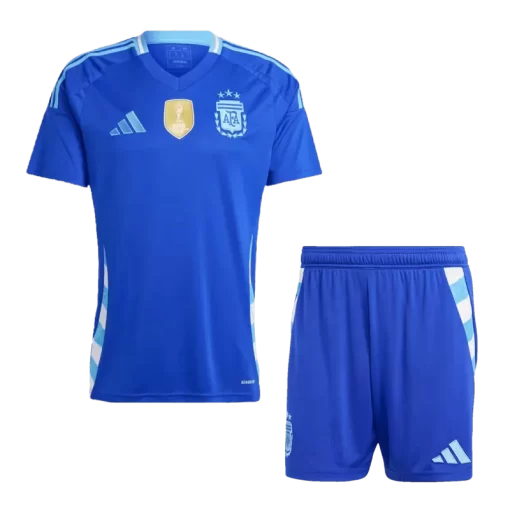Argentina Away Jersey Kit Copa America 2024 (Jersey+Shorts)