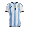 Argentina CORREA #15 Home Jersey Authentic 2022