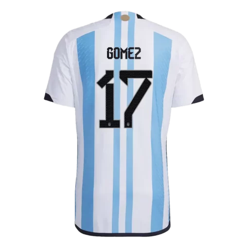 Argentina GOMEZ #17 Home Jersey Authentic 2022