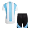 Argentina Home Jersey Kit 2024 (Jersey+Shorts)