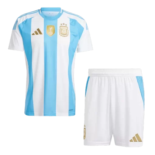 Argentina Home Jersey Kit 2024 (Jersey+Shorts)