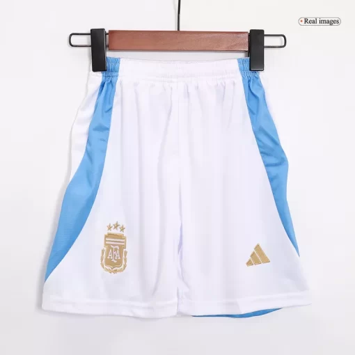 Argentina Home Jersey Kit Copa America 2024 Kids(Jersey+Shorts+Socks)