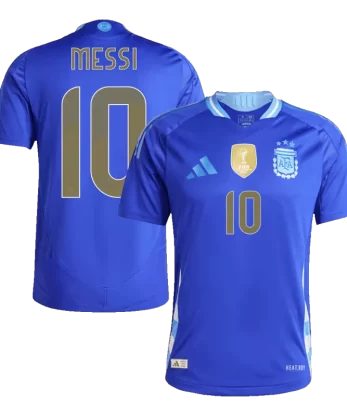 Argentina MESSI #10 Away Jersey Authentic Copa America 2024