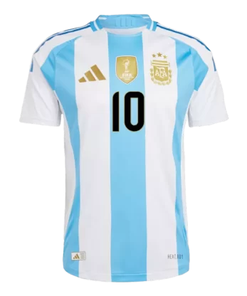 Argentina MESSI #10 Home Jersey Authentic Copa America 2024
