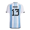 Argentina ROMERO #13 Home Jersey Authentic 2022