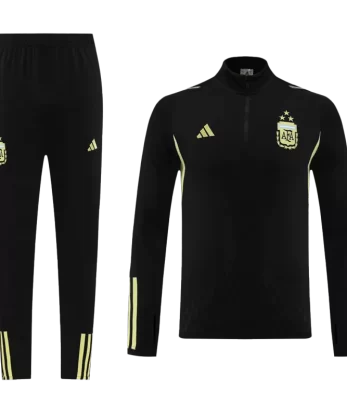 Argentina Sweatshirt Kit 2023/24 - Black (Top+Pants)