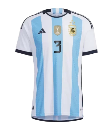 Argentina TAGLIAFICO #3 Home Jersey Authentic 2022