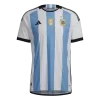 Argentina Three Star Home Jersey Authentic 2022-Champion Edition