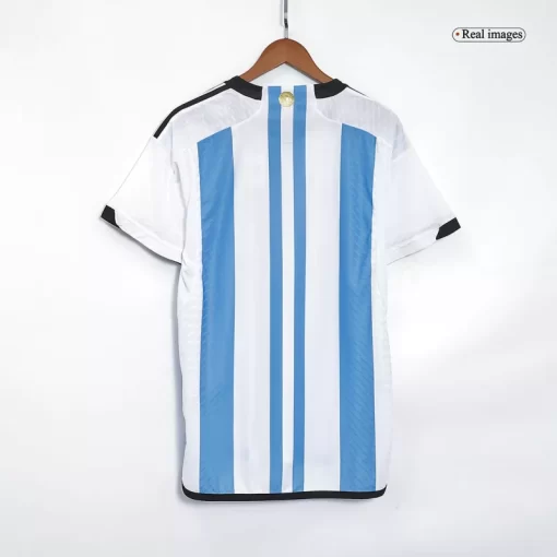 Argentina Three Star Home Jersey Authentic 2022-Champion Edition