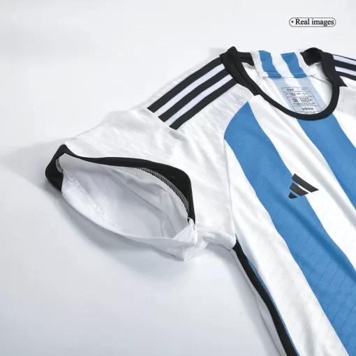 Argentina Three Star Home Jersey Authentic 2022-Champion Edition