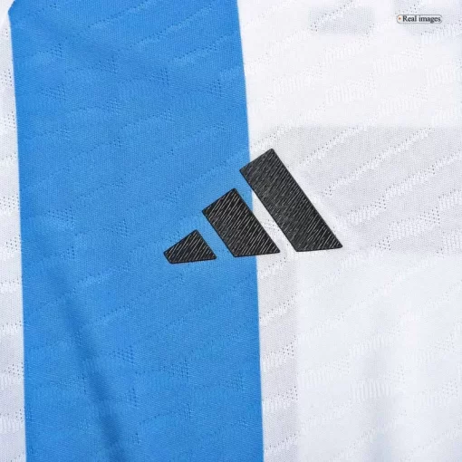 Argentina Three Star MESSI #10 Home Jersey Authentic 2022