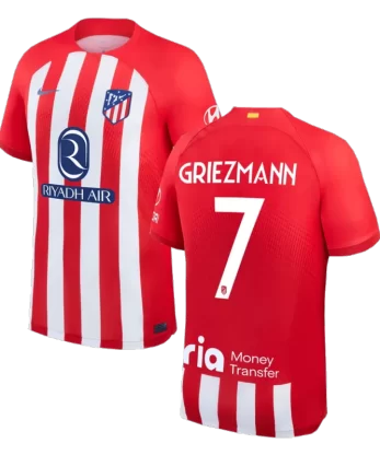 Atletico Madrid GRIEZMANN #7 Home Jersey 2023/24 - UCL Edition