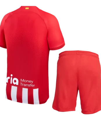 Atletico Madrid Home Jersey Kit 2023/24 (Jersey+Shorts)