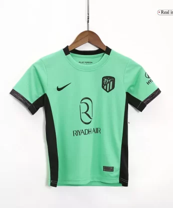 Atletico Madrid Third Away Jersey Kit 2023/24 Kids(Jersey+Shorts)
