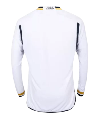 Authentic Real Madrid Long Sleeve Home Jersey 2023/24