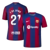 Barcelona F. DE JONG #21 Home Jersey Authentic 2023/24