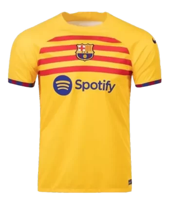 Barcelona Fourth Away Jersey Kit 2023/24 (Jersey+Shorts)