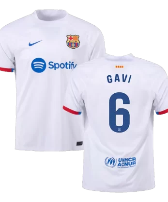 Barcelona GAVI #6 Away Jersey 2023/24