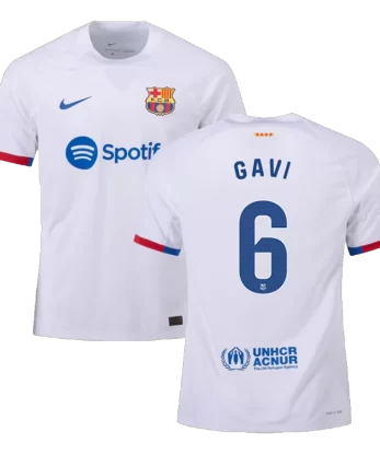 Barcelona GAVI #6 Away Jersey Authentic 2023/24