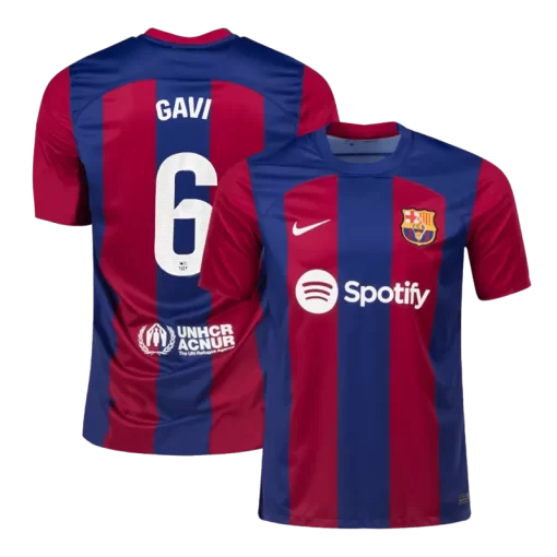 Barcelona GAVI #6 Home Jersey 2023/24