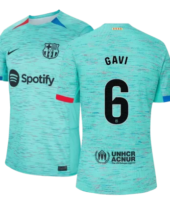 Barcelona GAVI #6 Third Away Jersey 2023/24